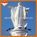 White marble stone garden statue type virgin mary garden statues for sale in guangzhou
